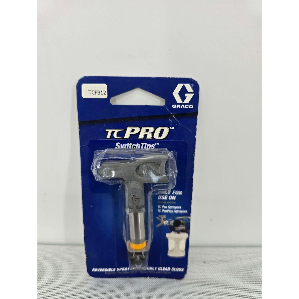 Graco TC Pro SwitchTip TCP312 Reversible Spray Tip for TC Pro Plus Sprayers NEW